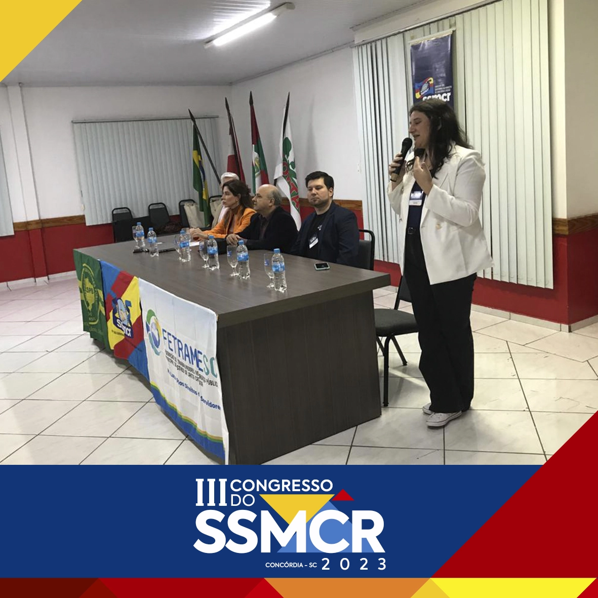Palestra de abertura do 3º Congresso do SSMCR foi sucesso...