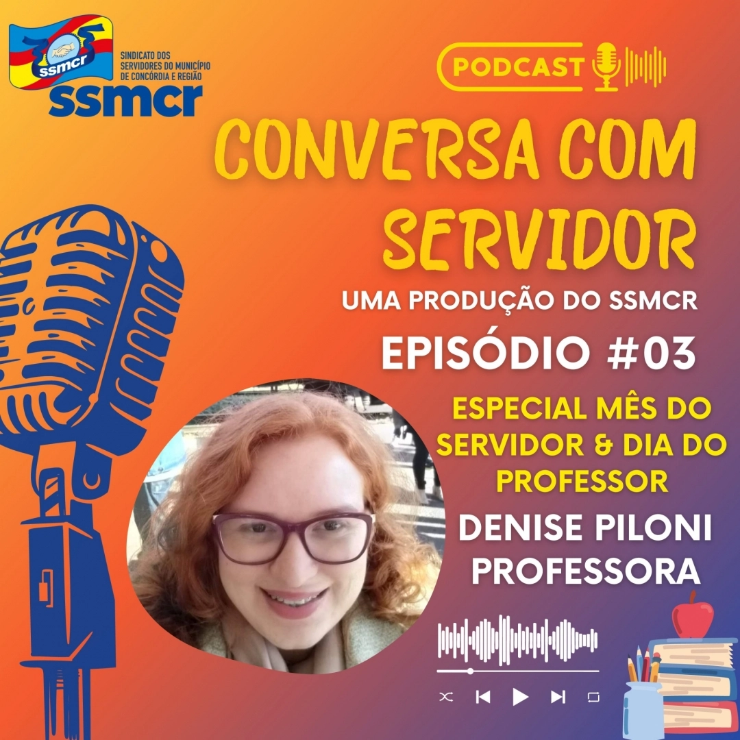 Conversa com Servidor - professora Denise Prestes de Oliveira Piloni
