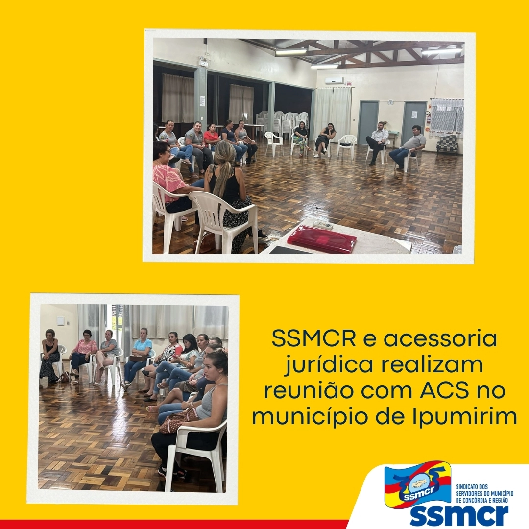 SSMCR e assessoria jurídica realizam reunião com Agentes ...