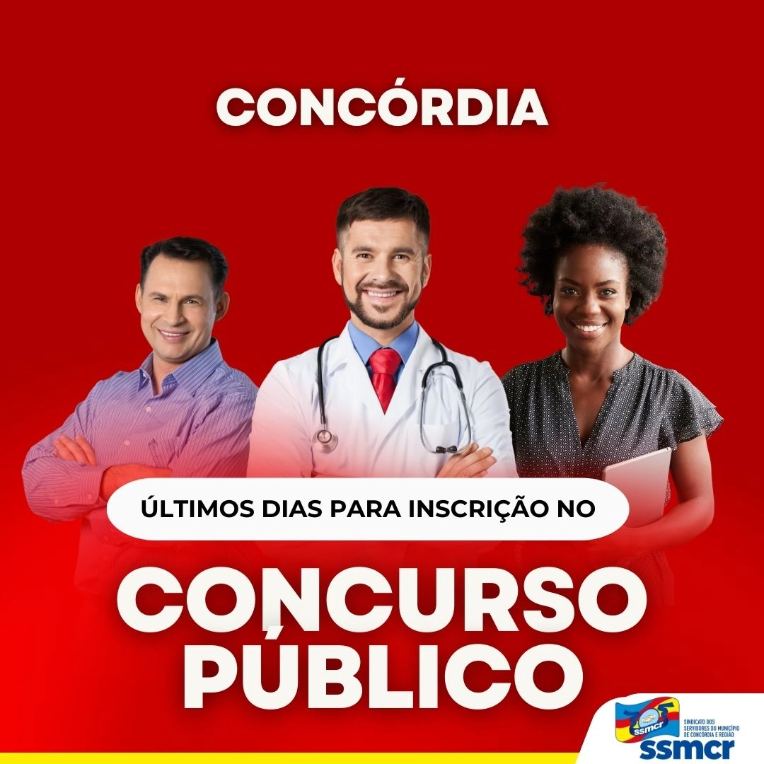 ÚLTIMO DIA PARA SE INSCREVER