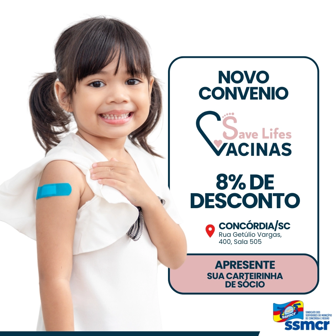 NOVO CONVÊNIO - CLÍNICA DE VACINAS!!!