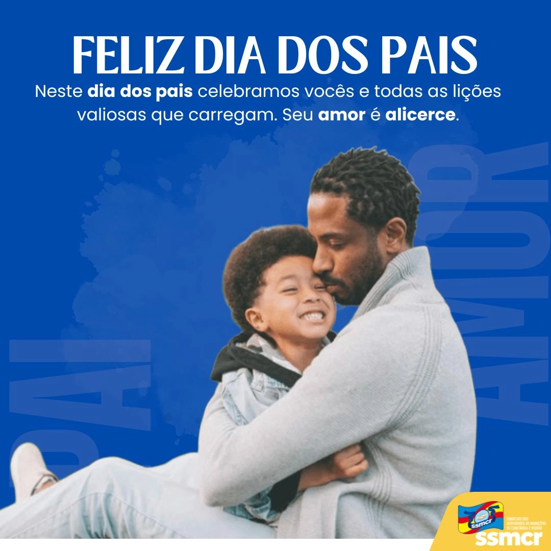 FELIZ DIA DOS PAIS! 🧑🏼👨🏽👴🏿