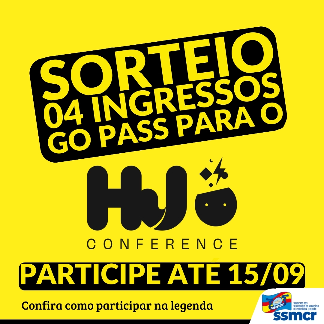 QUER PARTICIPAR COM A GENTE NO HJ CONFERENCE 2024?