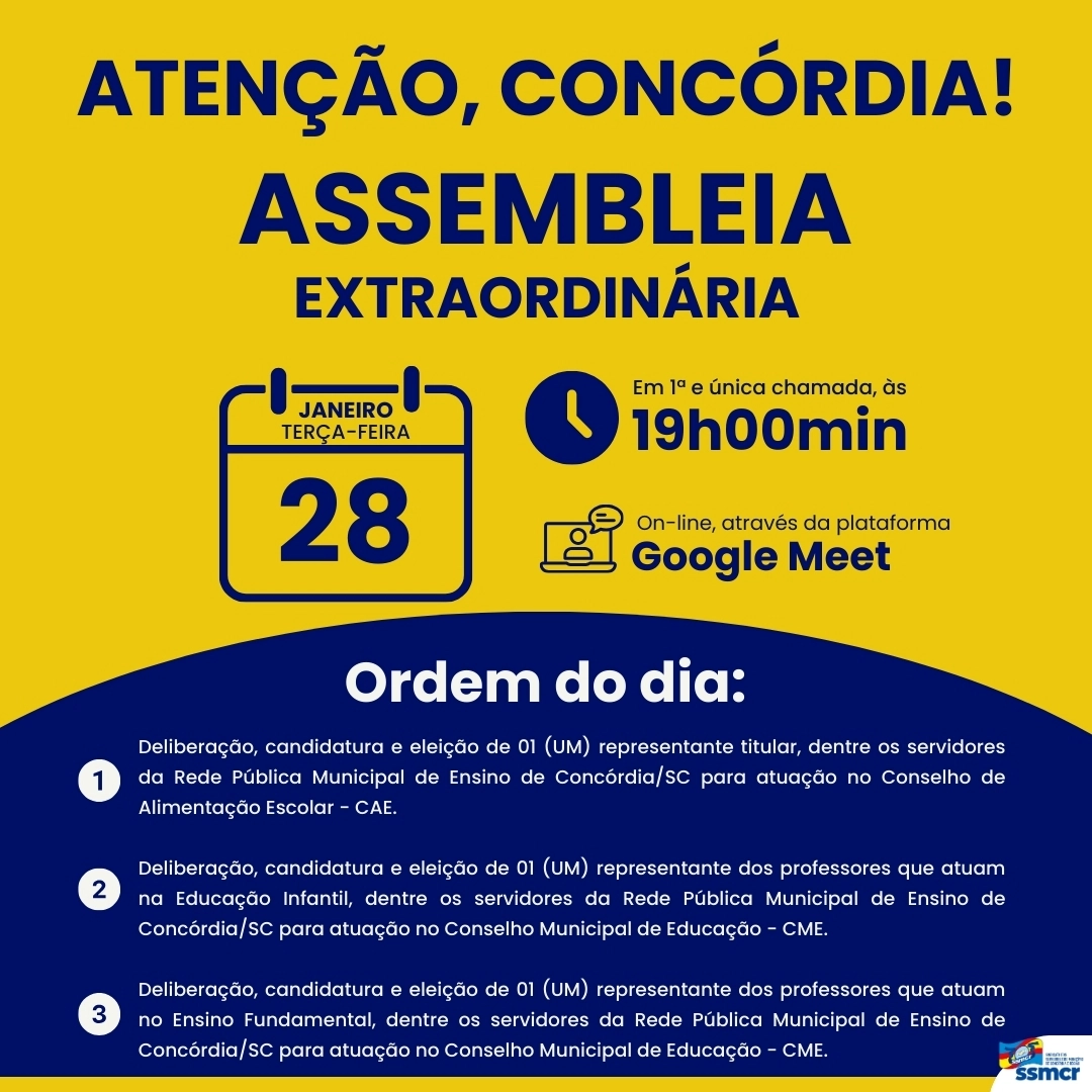 Atenção CONCÓRDIA 🚨🚨