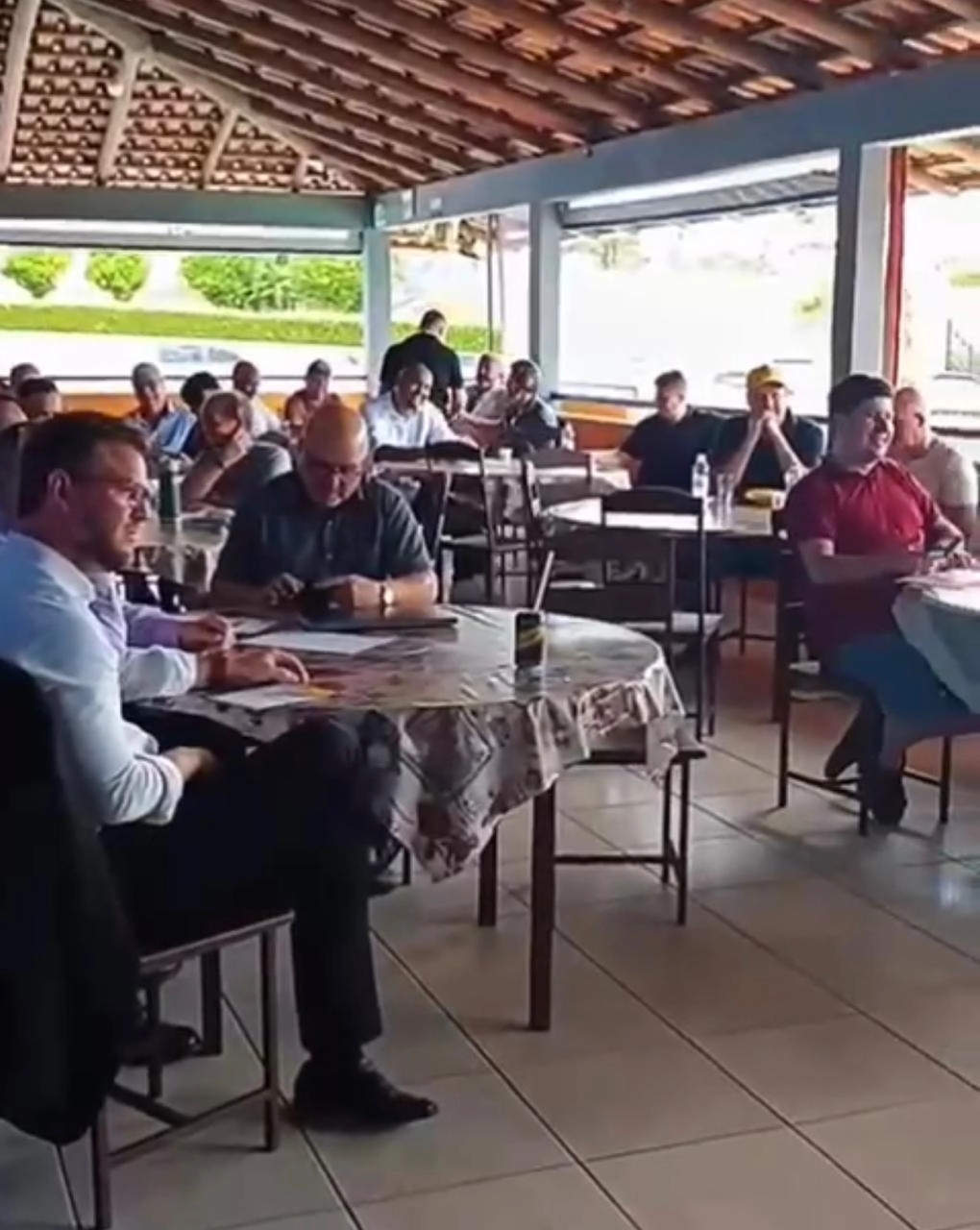 Reunião da Nova Central Sindical de Trabalhadores de Sant...