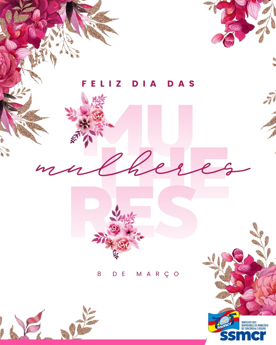 Feliz dia da Mulher!