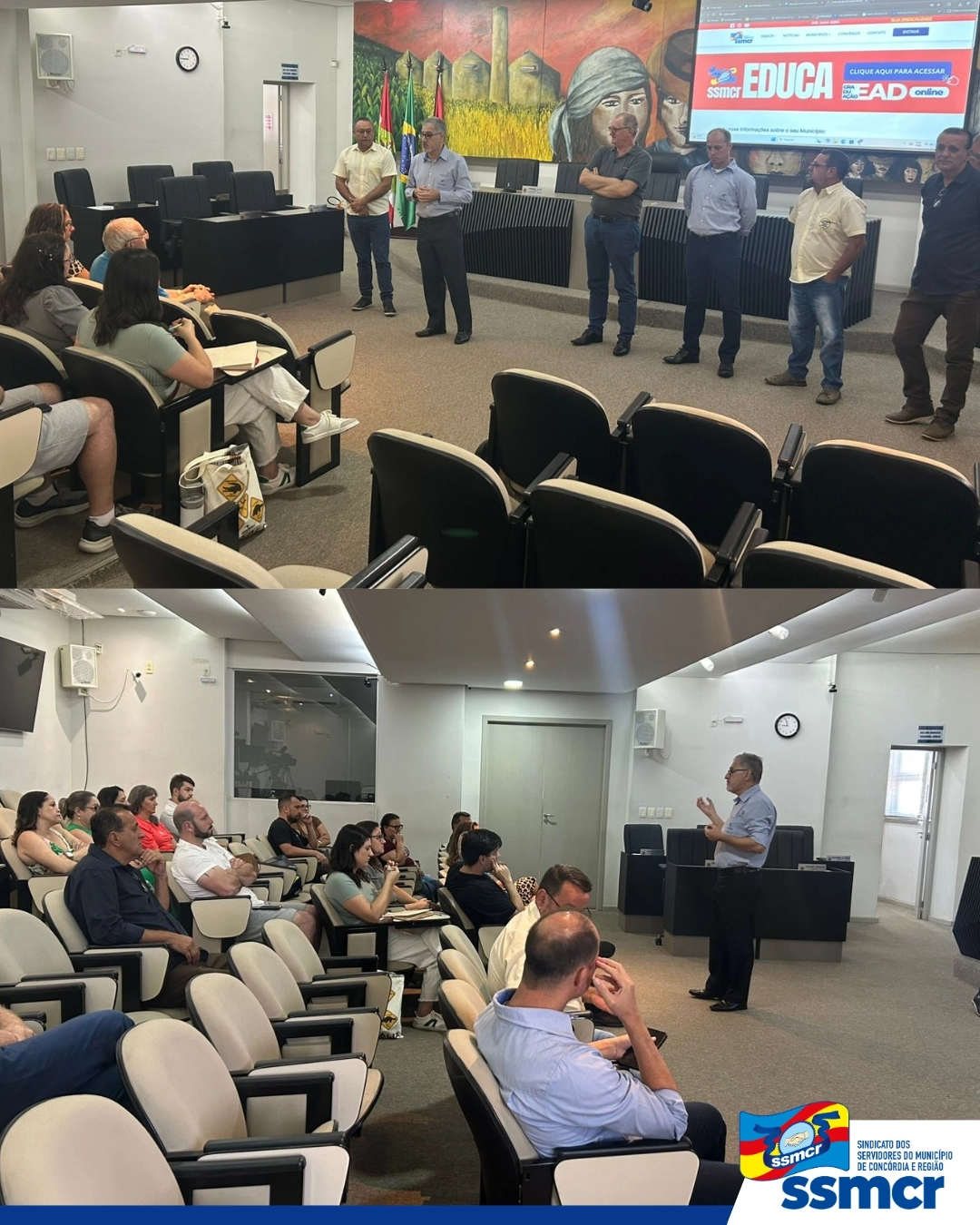 Reunião mensal de diretoria