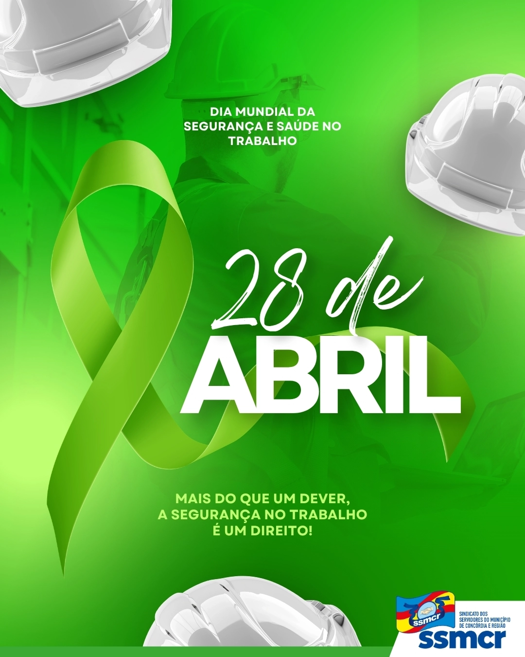 Dia Mundial da Segurança e Saúde no Trabalho
