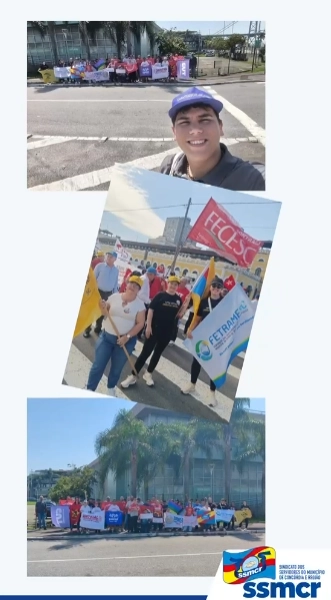 SSMCR presente na 6ª Marcha Catarinense! ✊💜